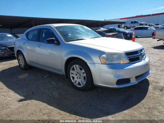 DODGE AVENGER 2012 1c3cdzab5cn324594