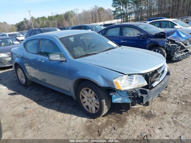 DODGE AVENGER 2013 1c3cdzab5dn529186