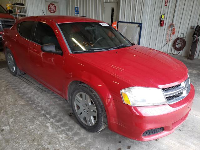 DODGE AVENGER SE 2013 1c3cdzab5dn541290