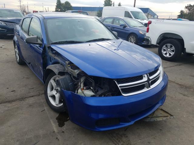 DODGE AVENGER SE 2013 1c3cdzab5dn576766