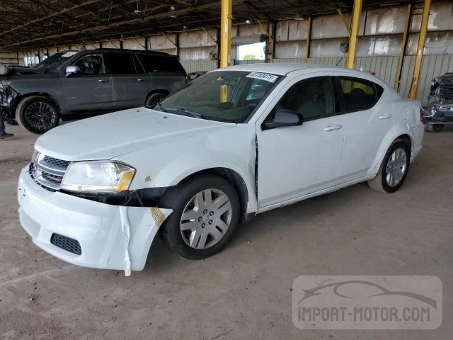 DODGE AVENGER 2013 1c3cdzab5dn603660