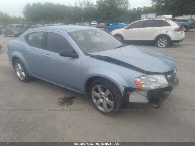 DODGE AVENGER 2013 1c3cdzab5dn613816