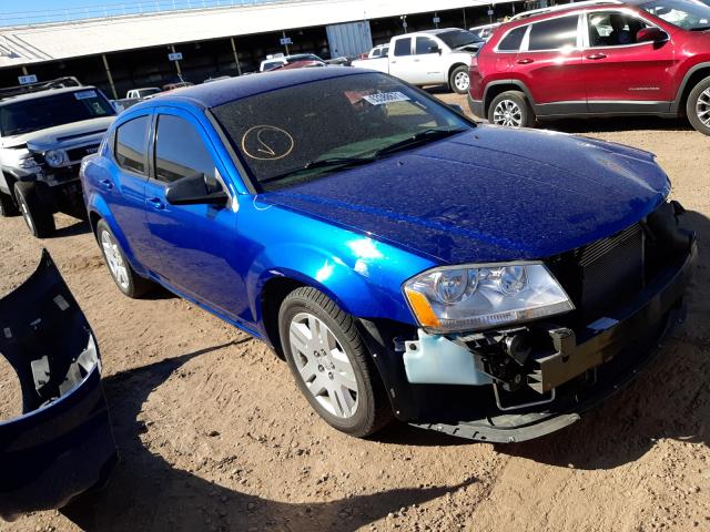 DODGE AVENGER SE 2013 1c3cdzab5dn630163