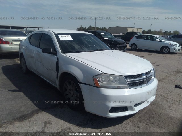 DODGE AVENGER 2013 1c3cdzab5dn633001