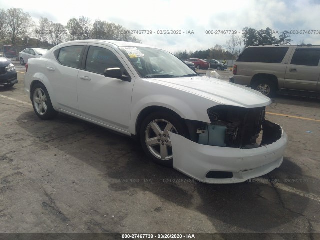 DODGE AVENGER 2013 1c3cdzab5dn661591