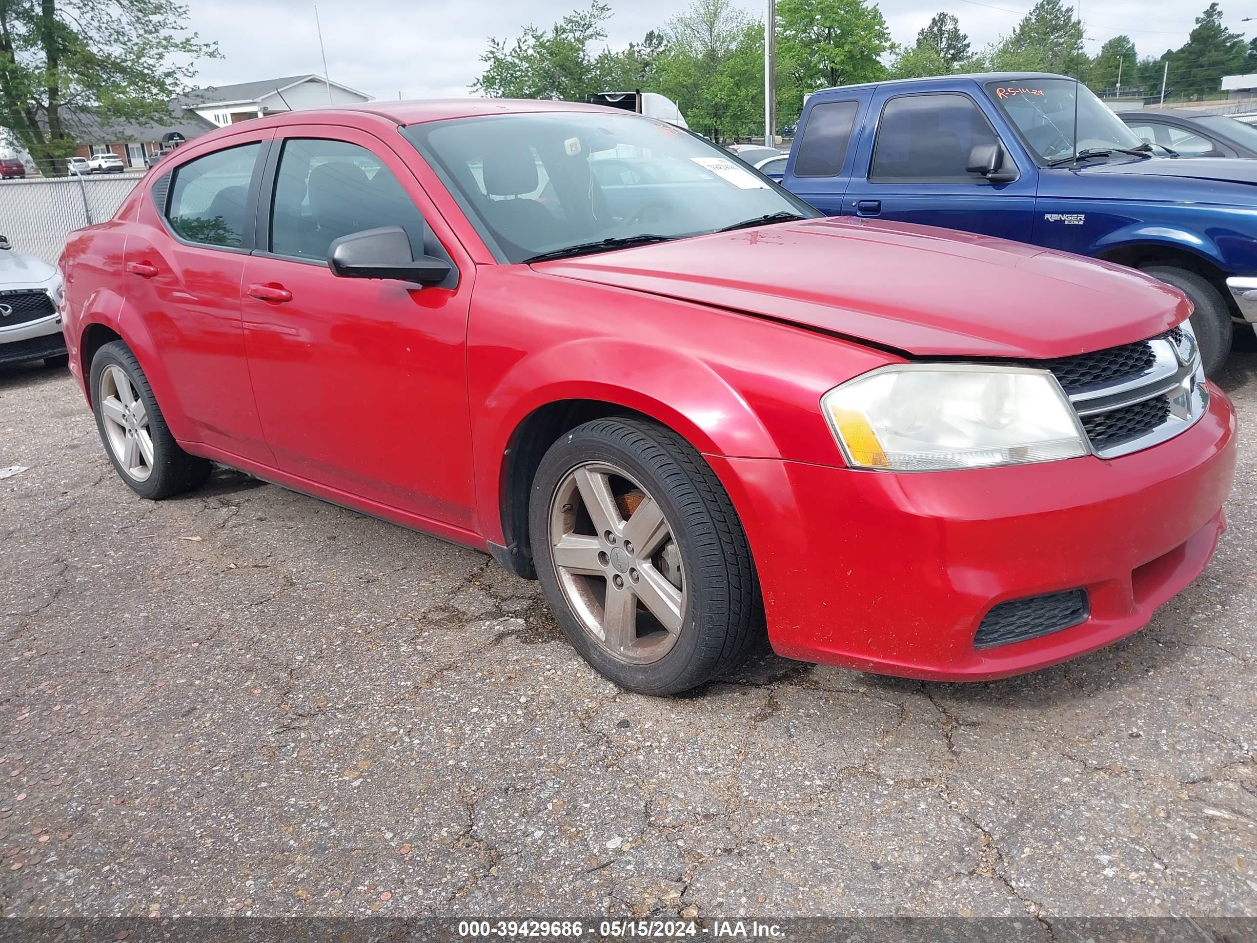 DODGE AVENGER 2013 1c3cdzab5dn680139