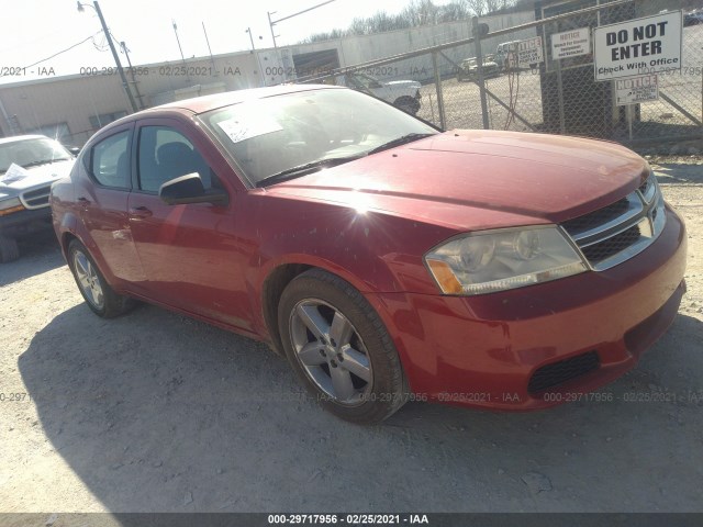 DODGE AVENGER 2013 1c3cdzab5dn688015