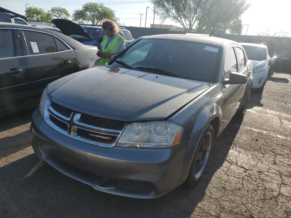 DODGE AVENGER 4C 2013 1c3cdzab5dn688581