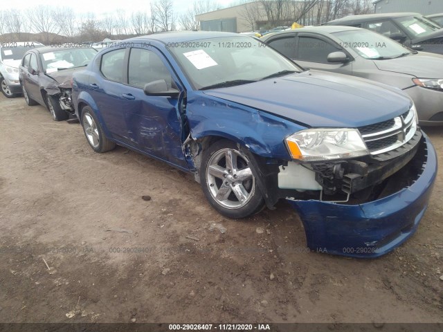 DODGE AVENGER 2013 1c3cdzab5dn711454