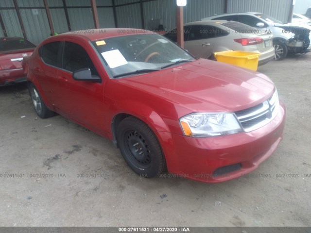 DODGE AVENGER 2013 1c3cdzab5dn729579