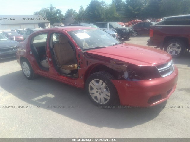 DODGE AVENGER 2013 1c3cdzab5dn753462