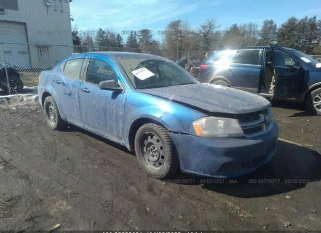 DODGE AVENGER 2013 1c3cdzab5dn757320