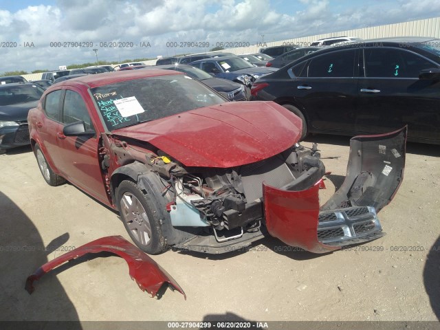 DODGE AVENGER 2014 1c3cdzab5en116850