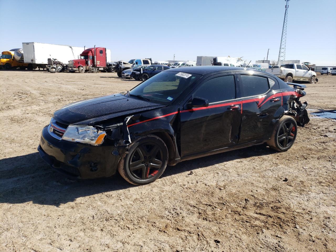 DODGE AVENGER 2014 1c3cdzab5en222330