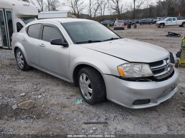 DODGE AVENGER 2012 1c3cdzab6cn128597