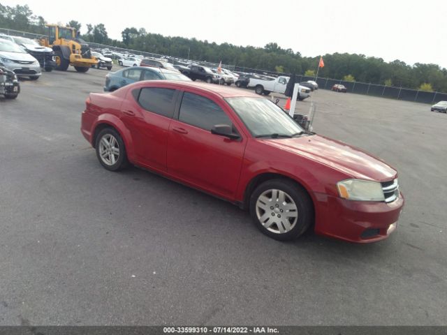 DODGE AVENGER 2012 1c3cdzab6cn243572