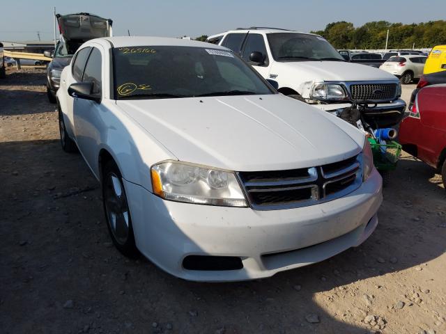 DODGE AVENGER SE 2012 1c3cdzab6cn265166