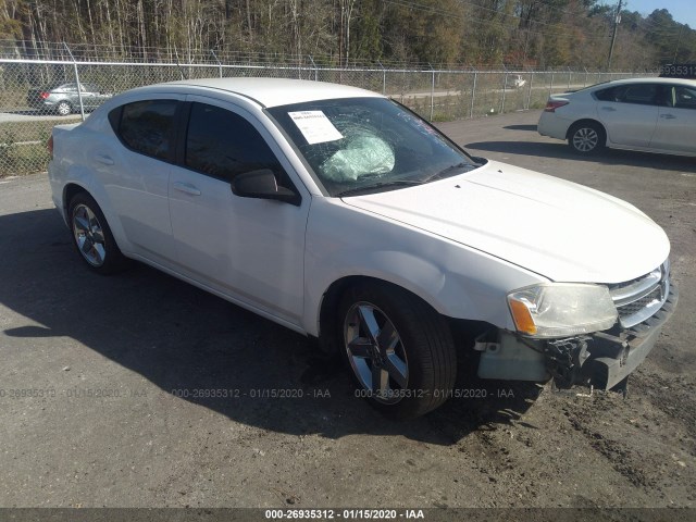 DODGE AVENGER 2013 1c3cdzab6dn509304