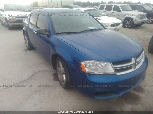 DODGE AVENGER 2013 1c3cdzab6dn534137