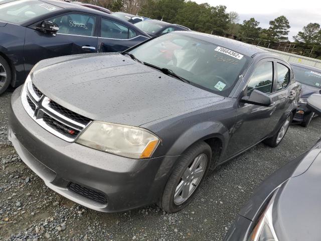 DODGE AVENGER SE 2013 1c3cdzab6dn536972