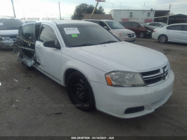 DODGE AVENGER 2013 1c3cdzab6dn537068