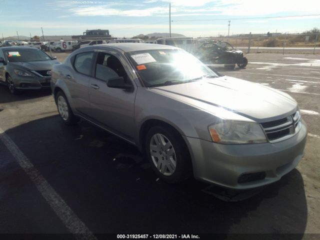 DODGE AVENGER 2013 1c3cdzab6dn540620