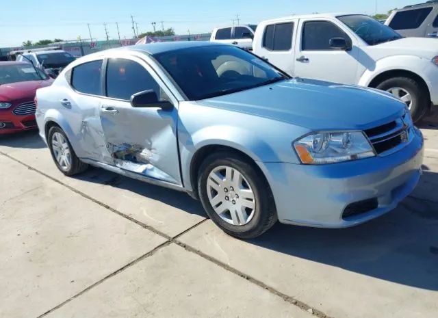 DODGE AVENGER 2013 1c3cdzab6dn540777