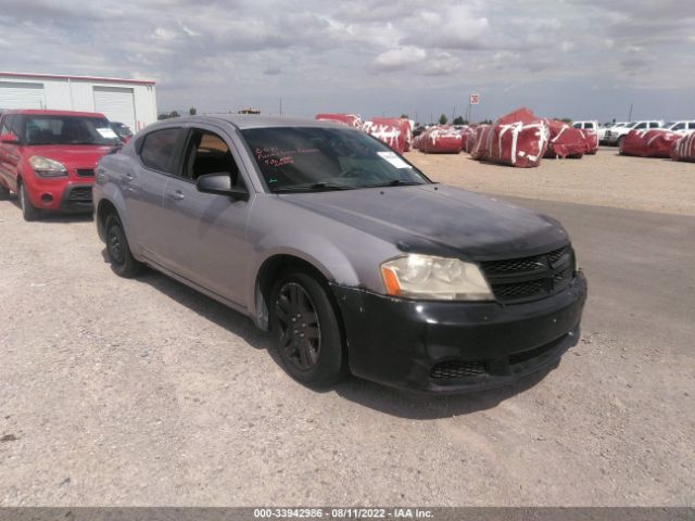 DODGE AVENGER 2013 1c3cdzab6dn548183