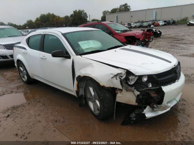 DODGE AVENGER 2013 1c3cdzab6dn564383