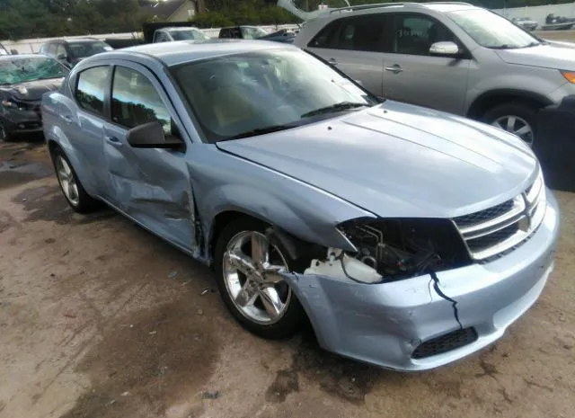 DODGE AVENGER 2013 1c3cdzab6dn565324