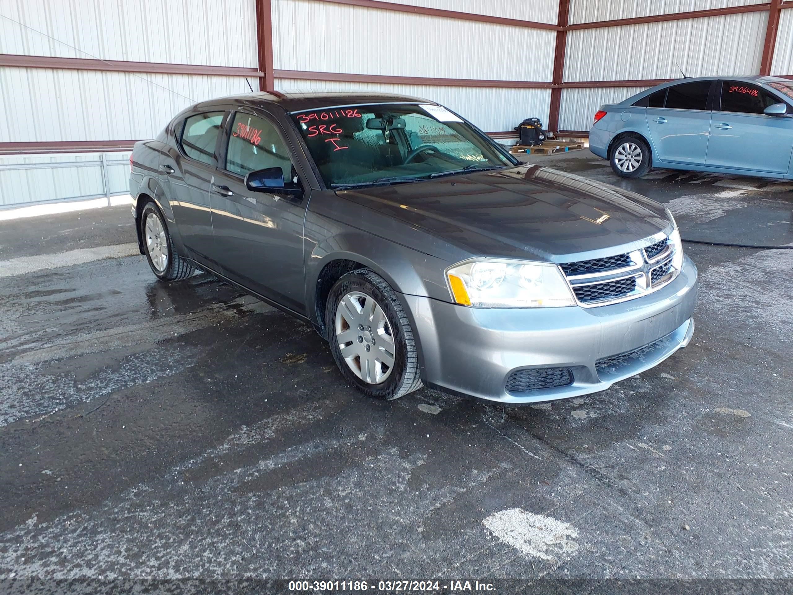 DODGE AVENGER 2013 1c3cdzab6dn571737