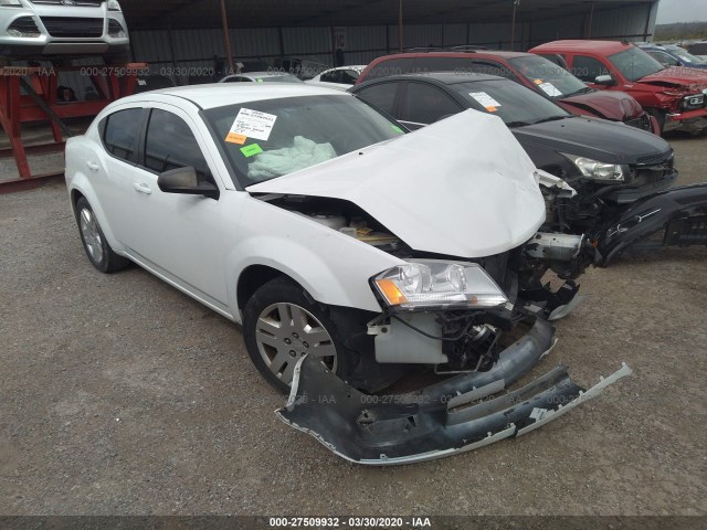 DODGE AVENGER 2013 1c3cdzab6dn582608