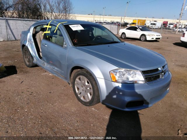 DODGE AVENGER 2013 1c3cdzab6dn596878