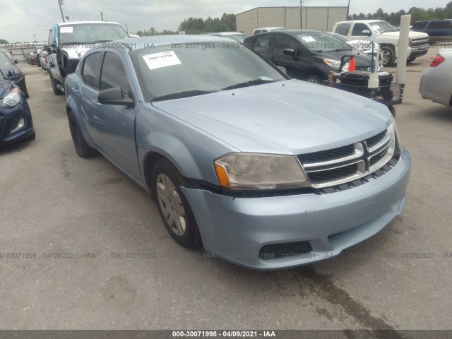 DODGE AVENGER 2013 1c3cdzab6dn610682