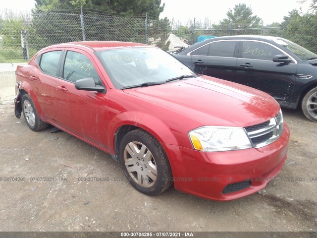 DODGE AVENGER 2013 1c3cdzab6dn621570