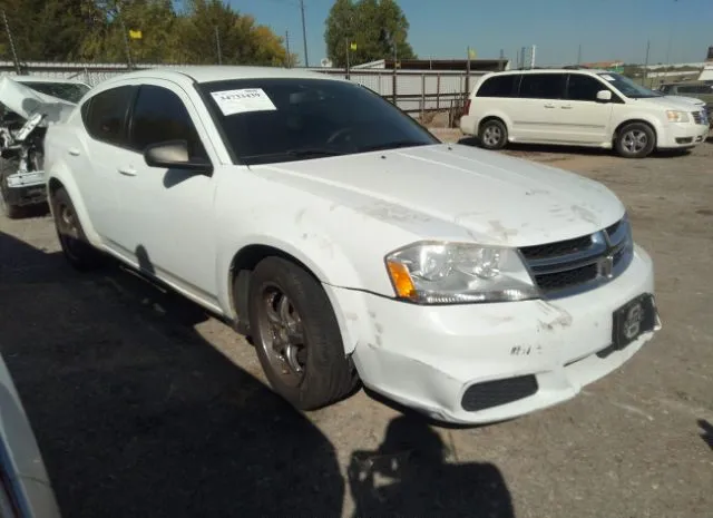 DODGE AVENGER 2013 1c3cdzab6dn632651