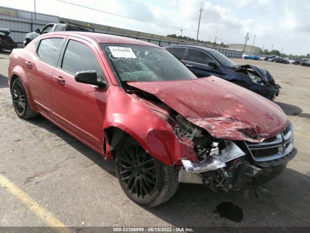 DODGE AVENGER 2013 1c3cdzab6dn642631