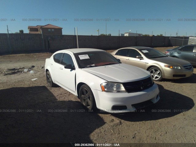 DODGE AVENGER 2013 1c3cdzab6dn643584