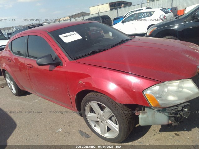 DODGE AVENGER 2013 1c3cdzab6dn646162