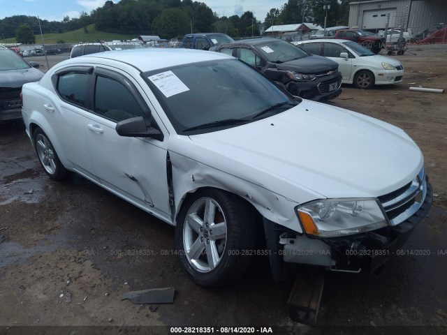 DODGE AVENGER 2013 1c3cdzab6dn646274