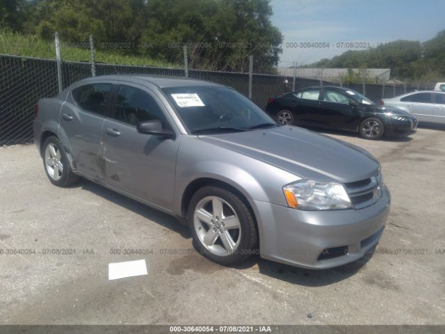 DODGE AVENGER 2013 1c3cdzab6dn662412