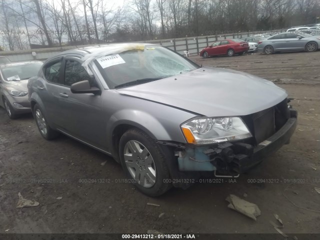 DODGE AVENGER 2013 1c3cdzab6dn710894