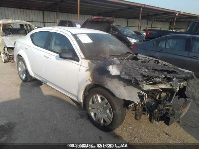 DODGE AVENGER 2013 1c3cdzab6dn720681