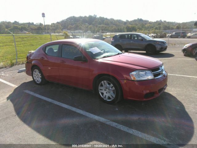 DODGE AVENGER SE 2014 1c3cdzab6en173283