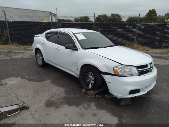 DODGE AVENGER 2012 1c3cdzab7cn154321