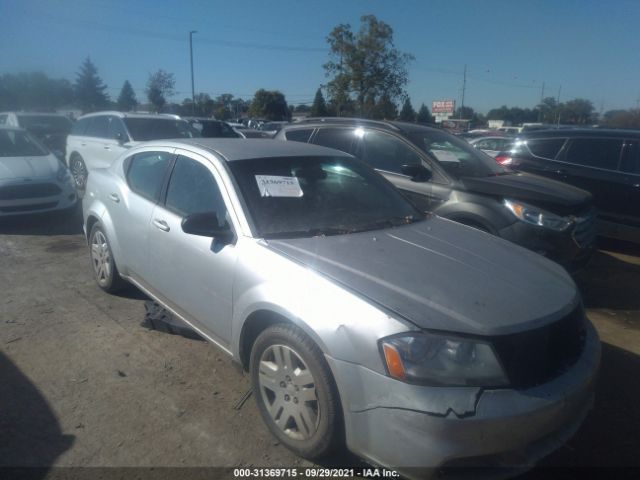 DODGE AVENGER 2012 1c3cdzab7cn171314