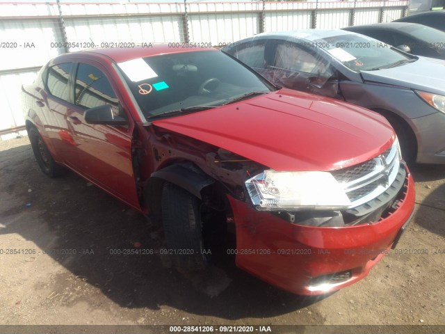 DODGE AVENGER 2012 1c3cdzab7cn177369