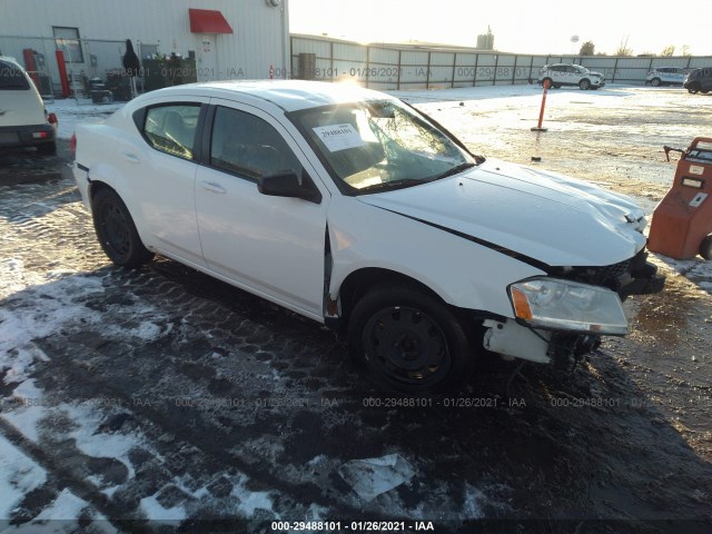 DODGE AVENGER 2012 1c3cdzab7cn223539