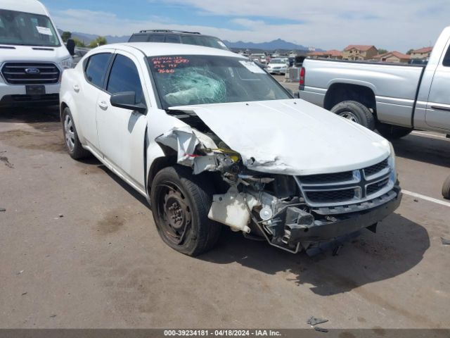 DODGE AVENGER 2012 1c3cdzab7cn259666