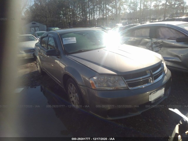 DODGE AVENGER 2012 1c3cdzab7cn285507